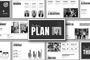 Modern And Clean Retro Marketing, a Presentation Template by Mighty-Slide