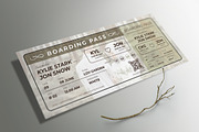 Wedding Invitation Ticket, an Invitation Template by Aarley Kaiven (Thumbnail 1 of 3)