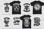200 Vector Tshirt Designs ( B/W ), an Education Illustration by roach_graphic (Thumbnail 6 of 27)