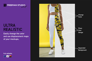 100 Leggings Mock-Up Set