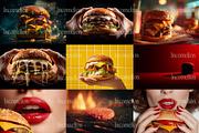 80 Professional Burger Stock Photos, a Food & Drink Photo by Incomelion (Thumbnail 7 of 14)