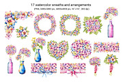 Hydrangea clipart, flower patterns, an Illustration by Artmanata (Thumbnail 3 of 18)
