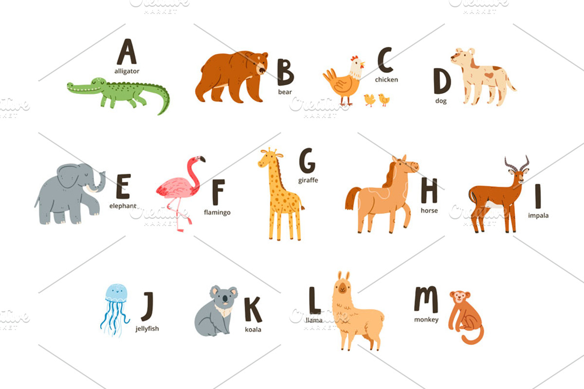 Animal alphabet, an Animal Illustration by Stolenpencil (Photo 2 of 4)