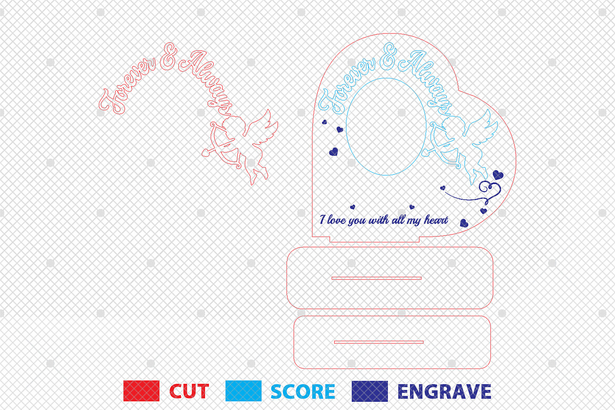 Anniversary Gifts Svg, a Pattern Graphic by Lasercutiny (Photo 2 of 2)