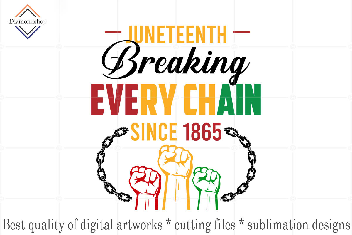 Combo Juneteenth Sublimation Design, a Decorative Illustration by DiamondShop (Photo 16 of 21)
