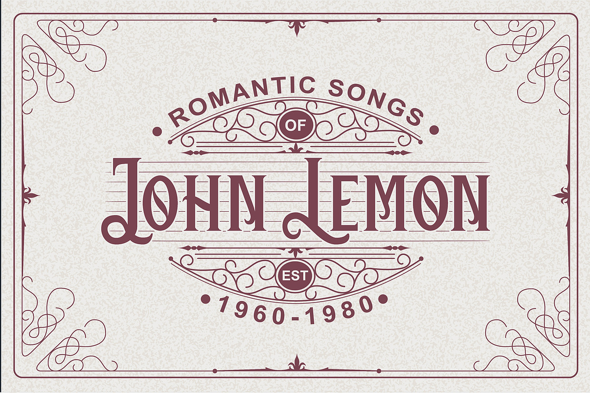 Black Django Typeface preview 6