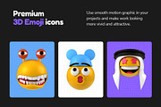 3D Emoji Icons, an Emoji Icon by Vectors Market (Thumbnail 7 of 11)