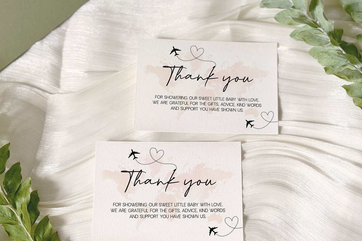 Adventure Baby Shower Thank You Card, an Invitation Template by Digital_Mind (Photo 4 of 6)
