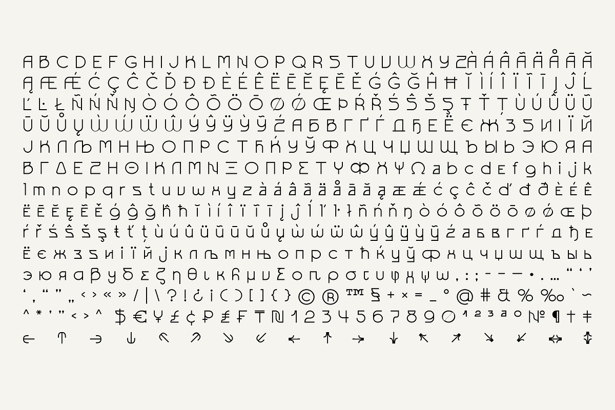 SK Pangramma — Geometric Grotesk, a Slab Serif Font by Shriftovik Type Foundry (Photo 4 of 12)