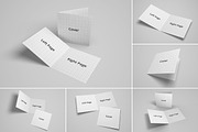 Bifold Brochure/Greeting Card Mockup, a Print Template by Petr Stránský (Thumbnail 1 of 9)