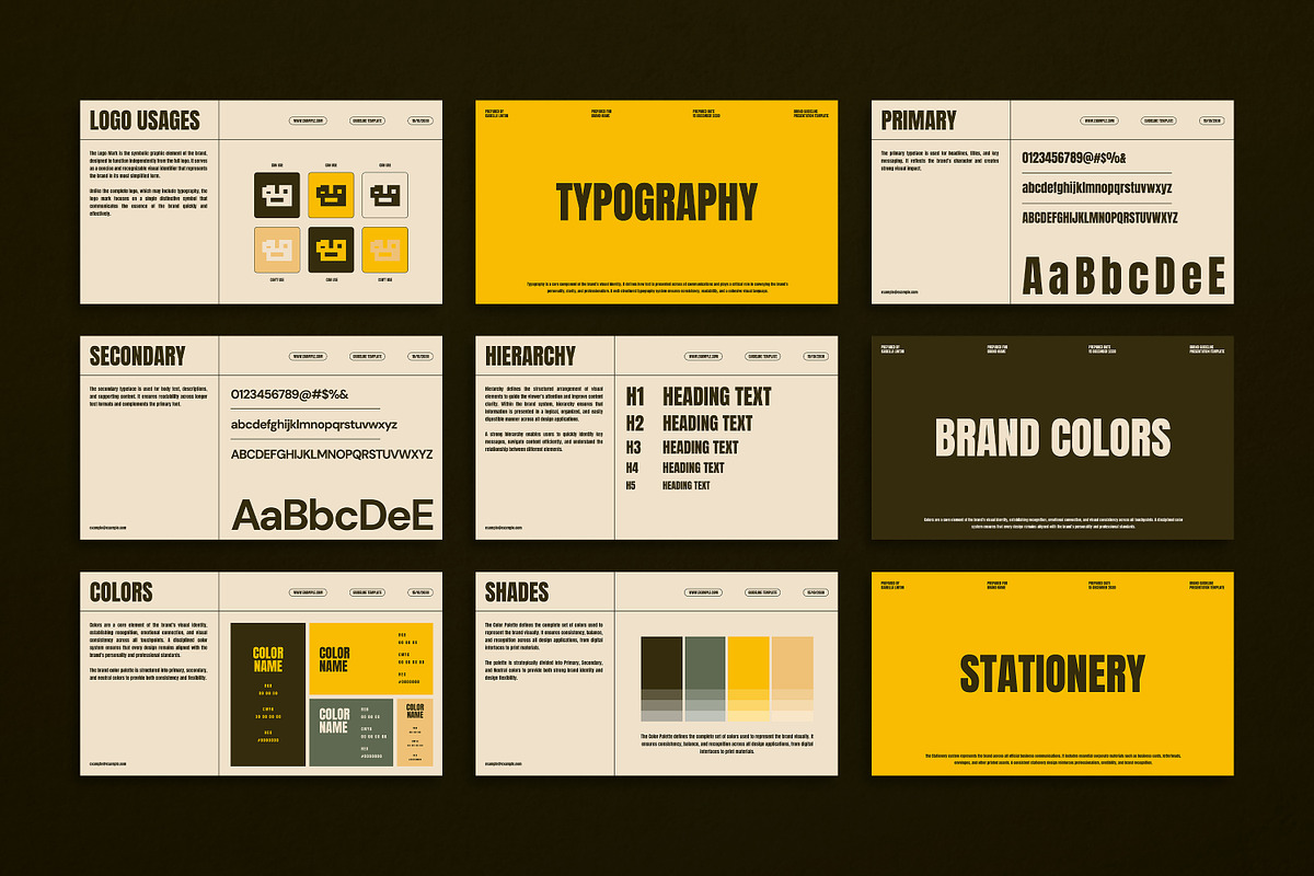 Ruba| Brand Guidelines Figma & Canva, a Presentation Template by Artisan Vibes (Photo 8 of 11)