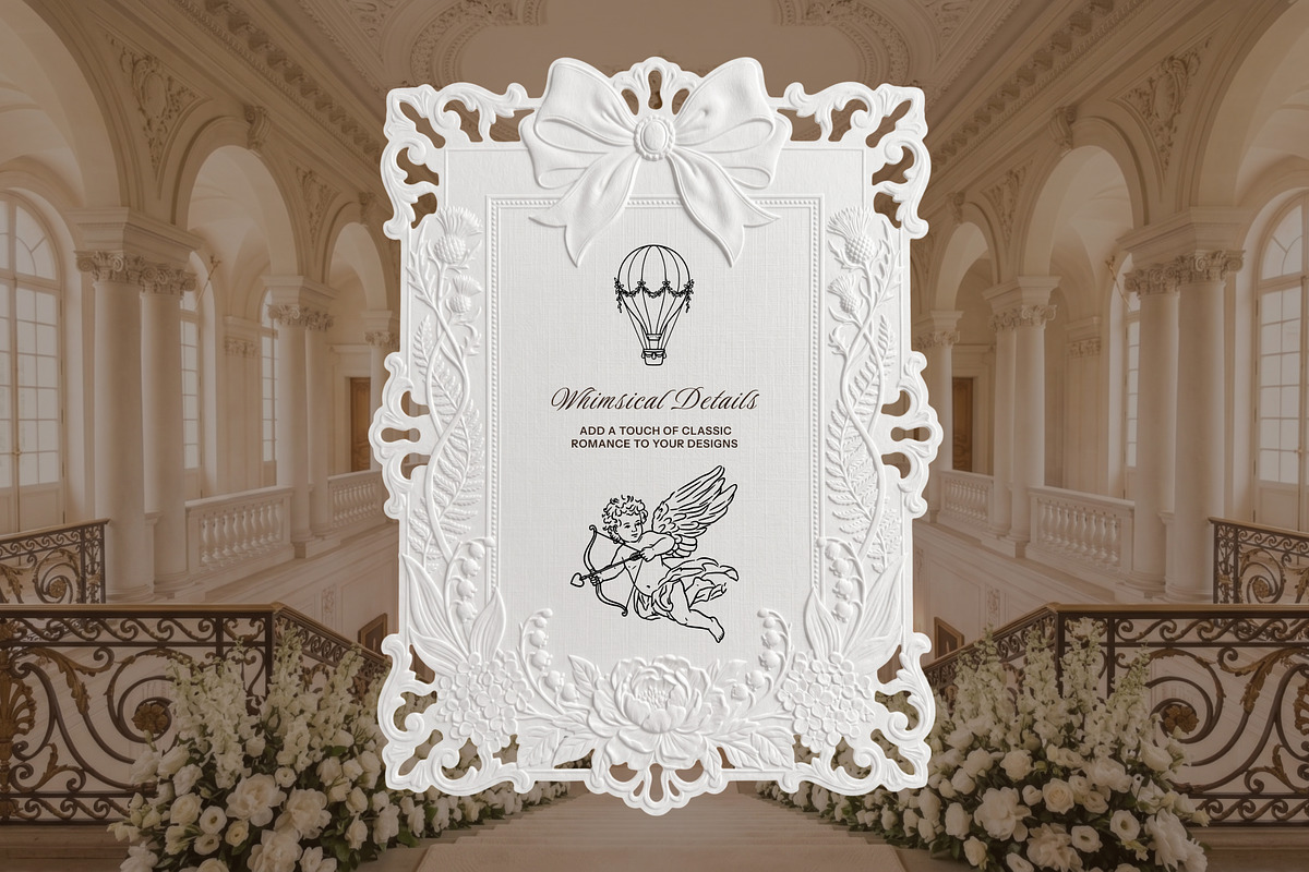 277 Hand Drawn Wedding Icons, an Object Graphic by OliaMuseDesign (Photo 6 of 8)