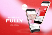 Instagram Social CANVA Valentine, a Social Media Template by Vermeulen Design Studio (Thumbnail 3 of 5)