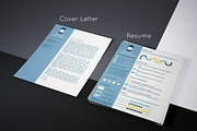 Resume template and Cover letter, a Resume Template by UTM Studio (Thumbnail 2 of 5)
