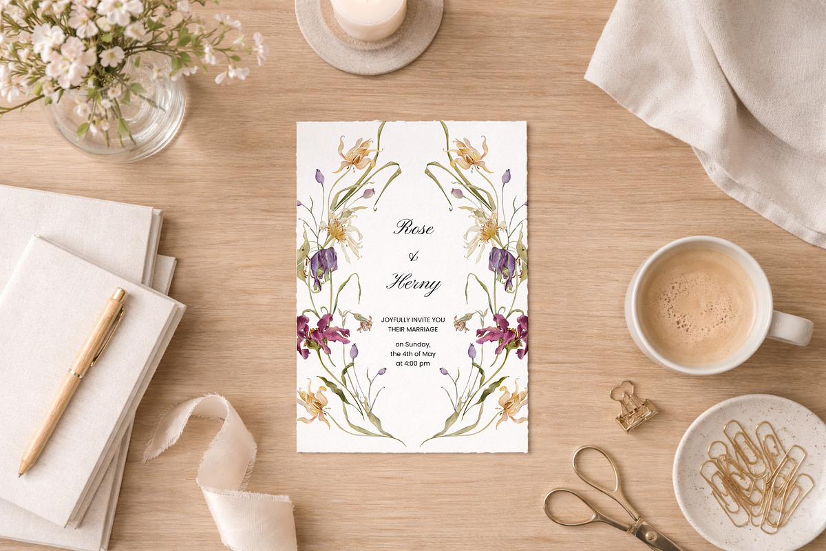 Garden Aesthetic dry flowers, a Decorative Illustration by Yuliia Lashevska (Photo 5 of 14)