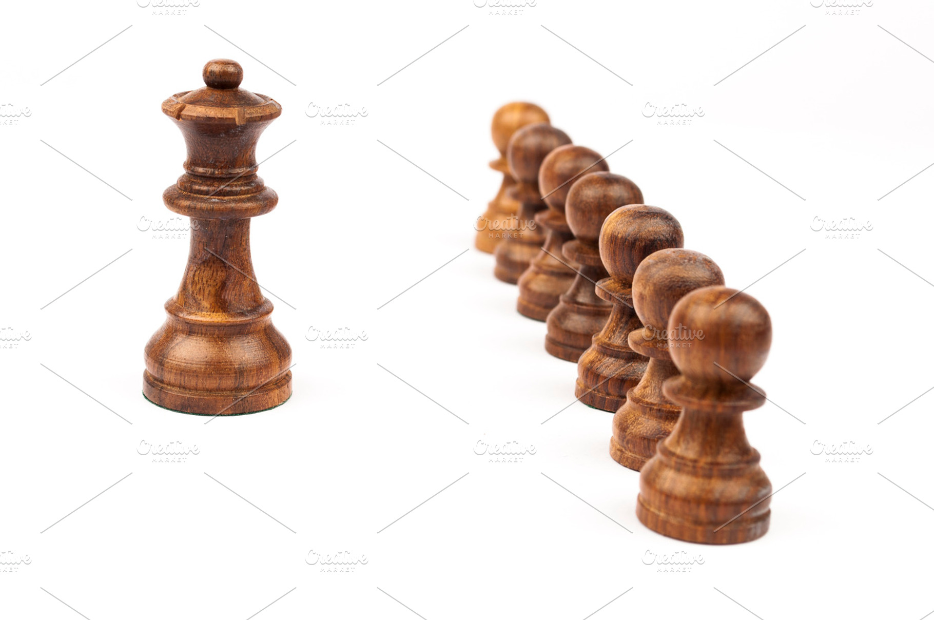 King With 7Pawns
