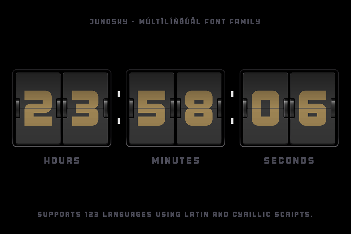 Junosky - Bold Font Family, a Sans Serif Font by alpercakici (Photo 6 of 13)
