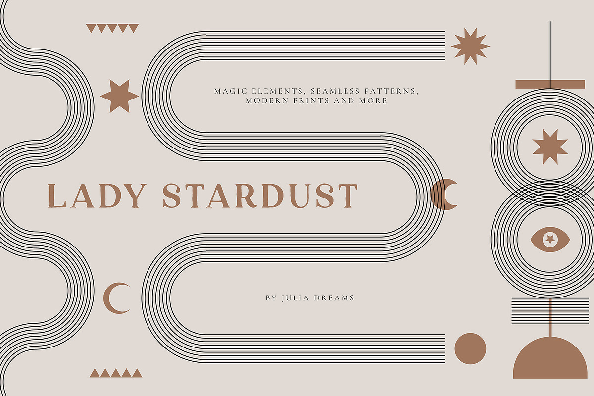 Lady Stardust Collection, a Texture Illustration by Julia Dreams (Photo 1 of 11)