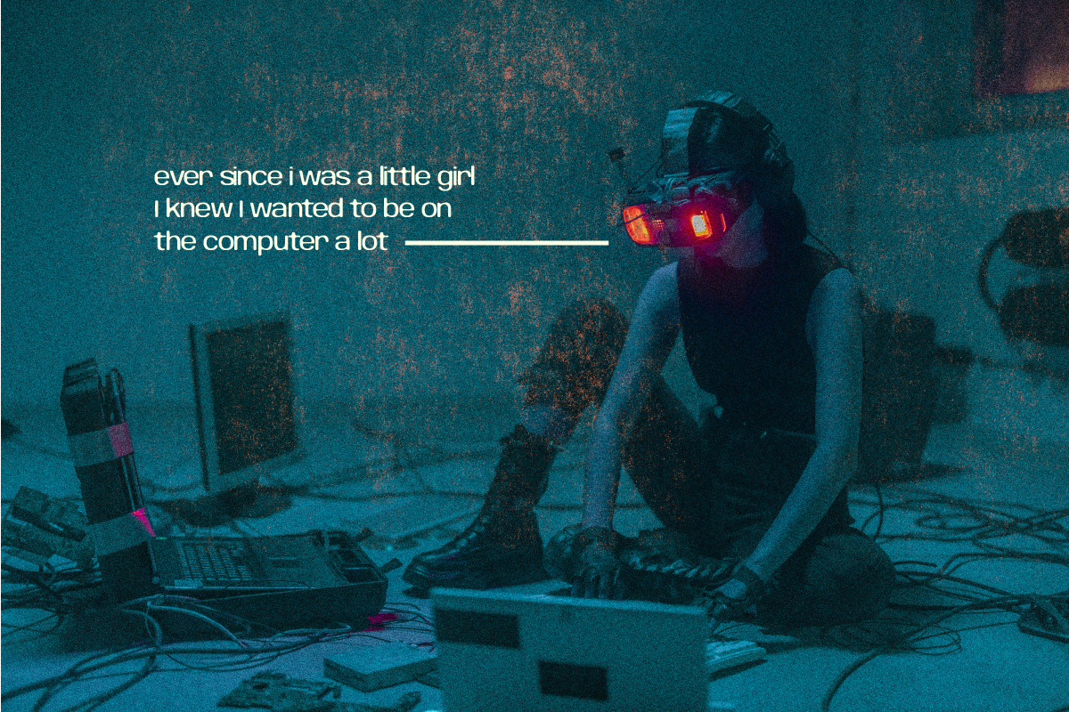 Mila: A 90's inspired cyberpunk font, a Font by Corinne Dodenhoff (Photo 3 of 5)