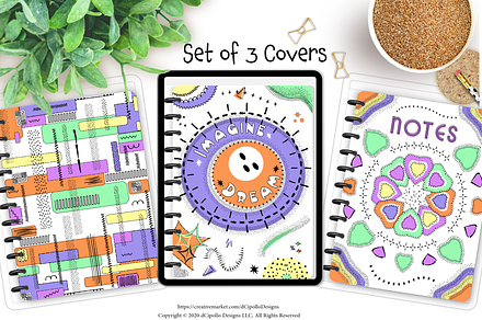 Imagine & Dream Digi Planner Covers
