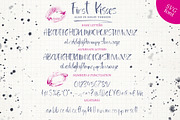 First Kisses Watercolor SVG font, a Font by Red Ink (Thumbnail 5 of 11)