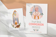 My First Communion. Vector Set, a Seasonal Illustration by Tata Pilip (Thumbnail 4 of 10)
