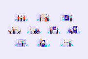 Business Illustration Bundle, a Templates & Theme by Triangle Squad (Thumbnail 11 of 12)