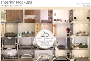 Big Bundle 25 Interior Mockups