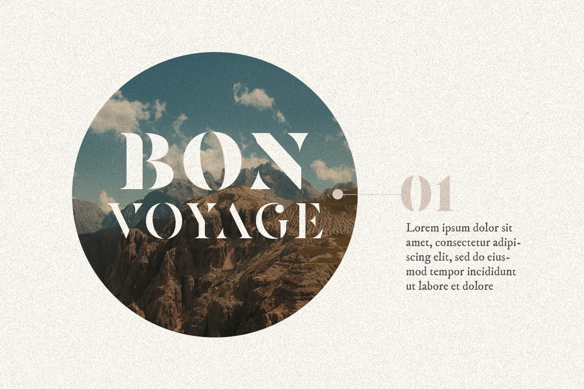 Pearlone - Stylish Stencil Serif, a Serif Font by Sarid Ezra (Photo 3 of 9)