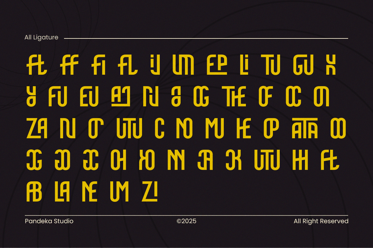 Kangu - Condensed Sans Serif, a Sans Serif Font by Pandeka Studio (Photo 8 of 10)
