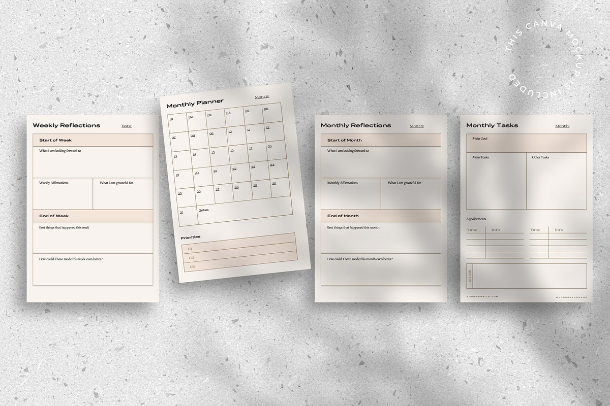 Canva A4 & US Paper Mockups, a Mockup by AndrewPixel (Photo 4 of 10)