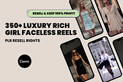 350+ Luxury Rich Girl Reels Videos, a Social Media Template by Design By Hira (Thumbnail 1 of 8)