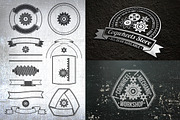 Gears logo set, a Branding & Logo Template by Agor2012 shop (Thumbnail 2 of 3)