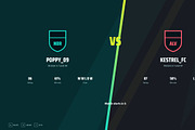 Football Game UI Kit, 100 Screens, an UI Kit Template by pawellpi (Thumbnail 105 of 117)