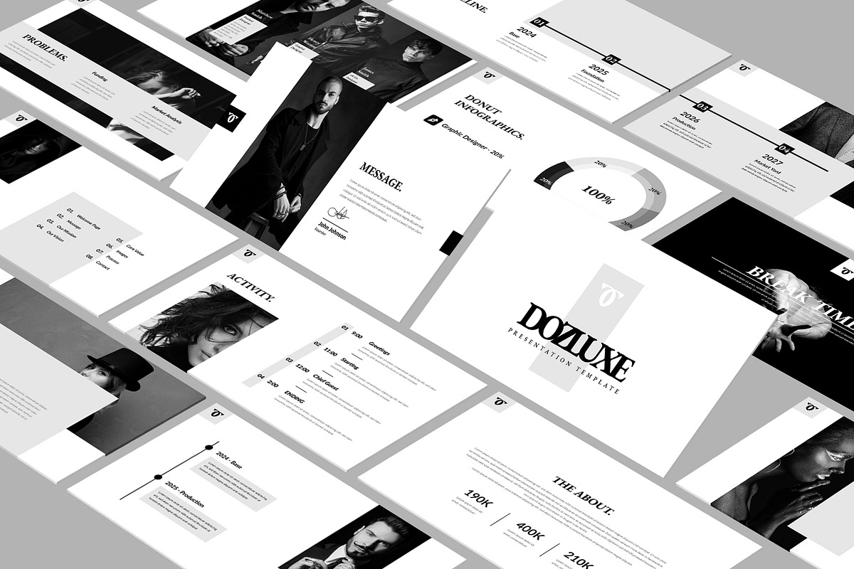 Fashion Business Presentation, a Presentation Template by Mighty-Slide (Photo 1 of 5)