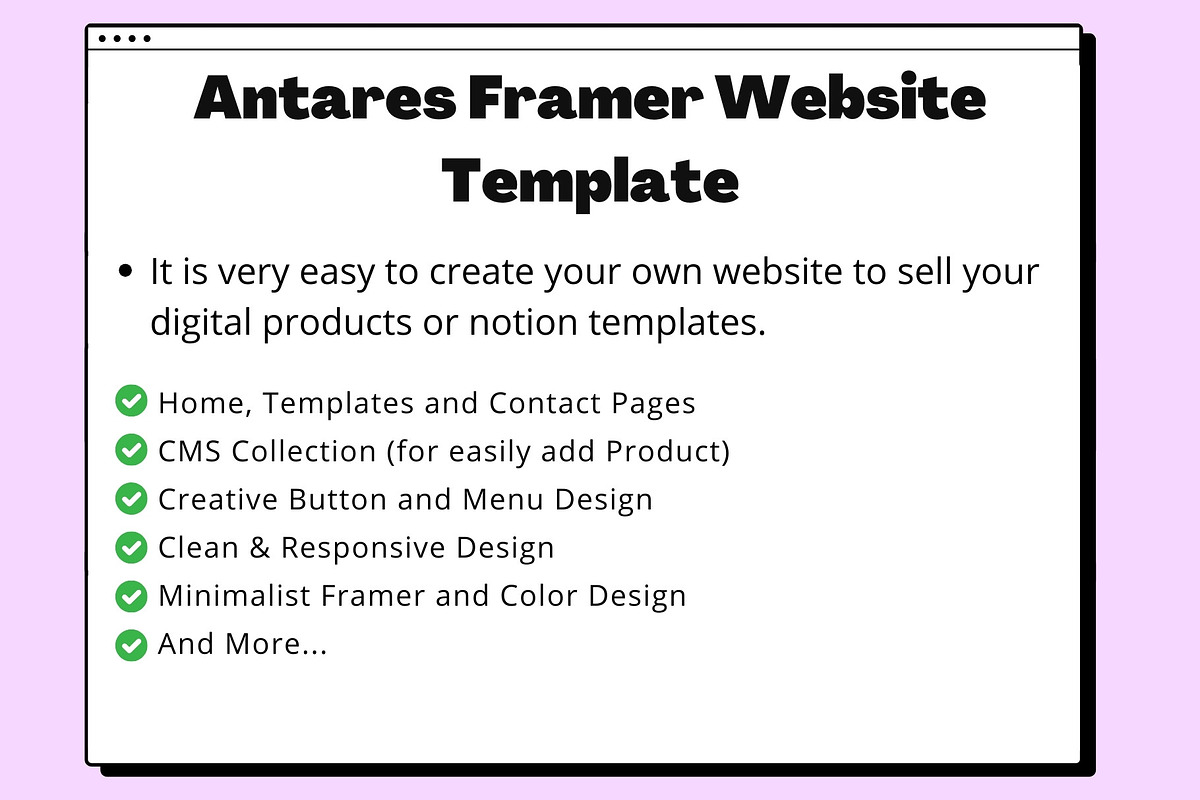 Best Notion Seller Website Template, a Landing Page Template by DaisyStudio (Photo 2 of 7)
