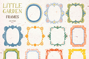 Little Garden | Frames Clipart, an Object Graphic by GVGraphics (Thumbnail 7 of 12)