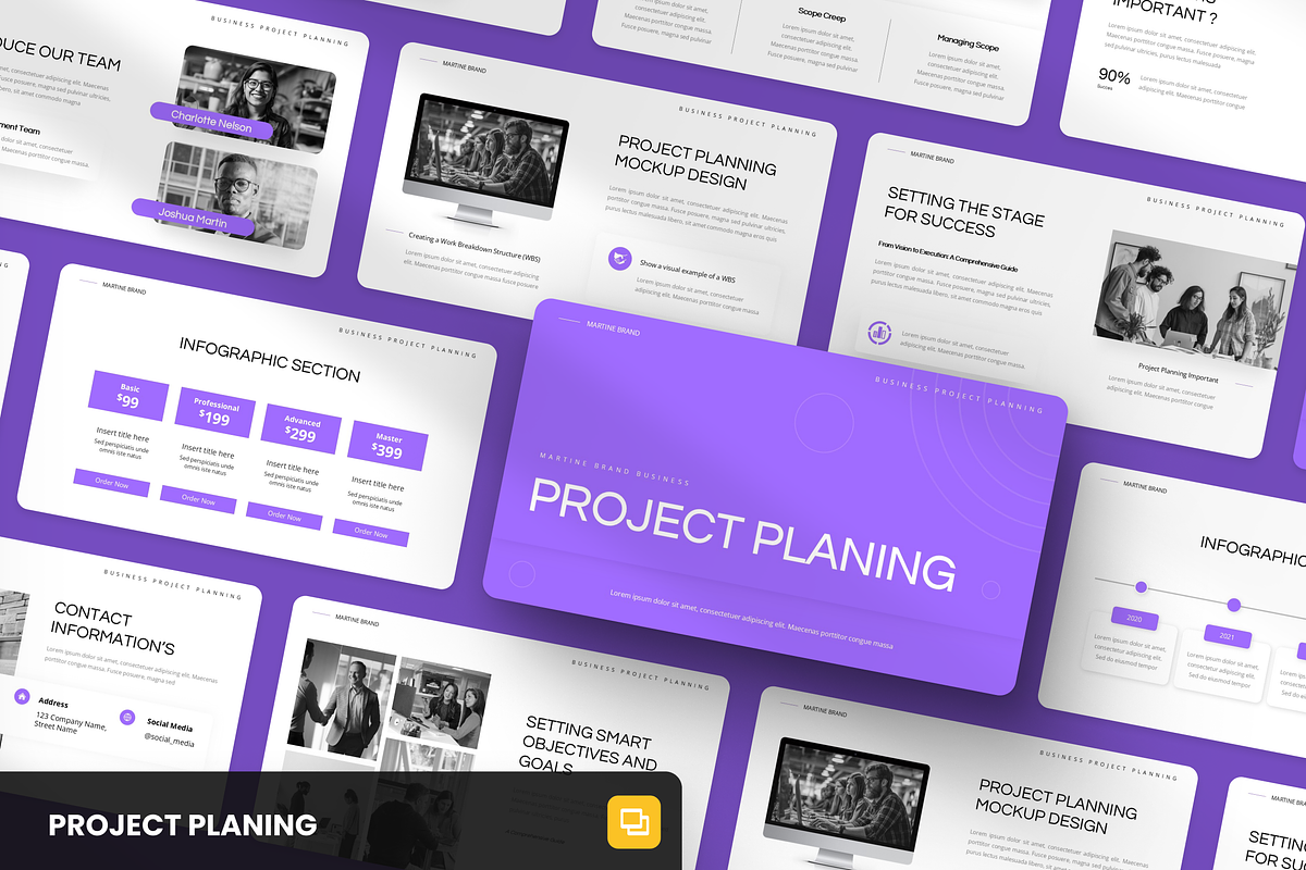 Project Planning, a Presentation Template by SquidPixey (Photo 1 of 6)