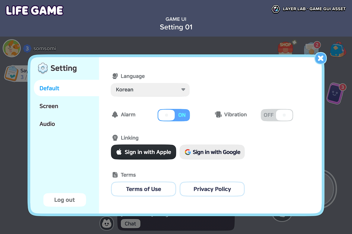 GUI - Life Game, an UI Kit Template by LAYERLAB (Photo 46 of 55)