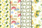 Watercolor Happy Sukkot patterns, a Pattern Graphic by DollyPotterson (Thumbnail 2 of 5)