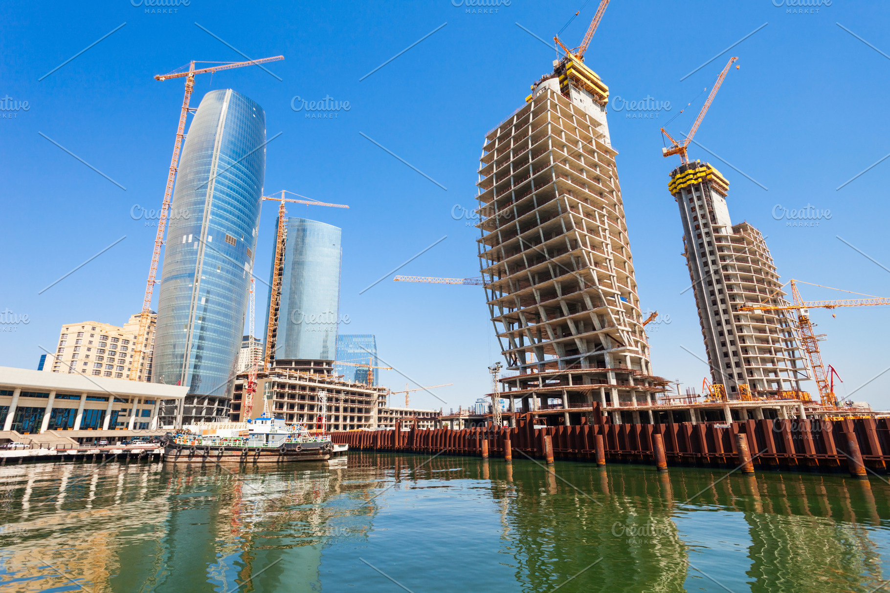 Crescent Development Project, Baku, a Photo by saiko3p