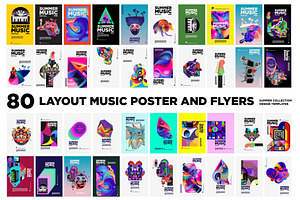 80 Music Illustration for Event