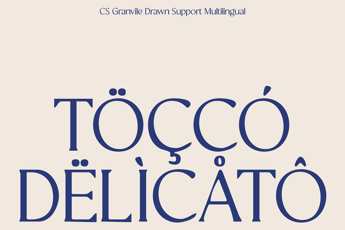 CS Granvile Drawn, a Serif Font by Craft Supply Co. (Photo 5 of 8)
