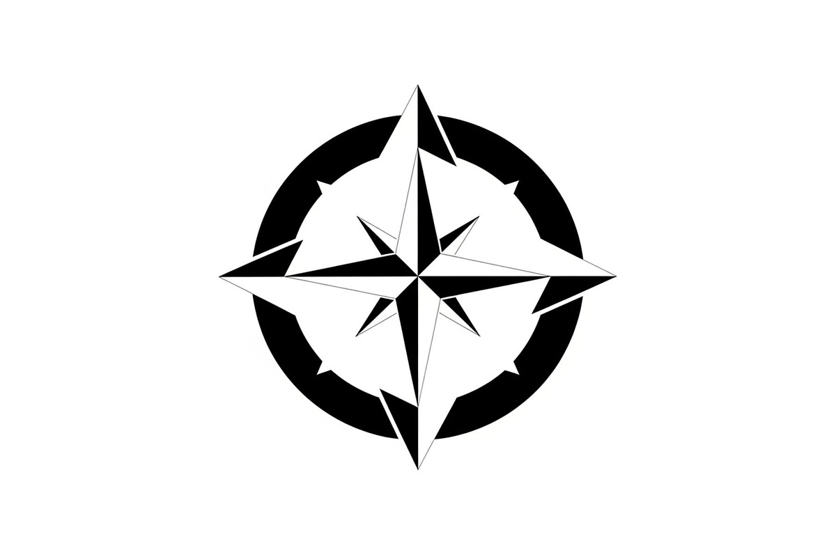 Vintage Compass Rose SVG Bundle, an Illustration by yasushie (Photo 16 of 29)