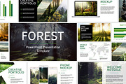 Forest- PowerPoint Template, a Presentation Template by Helga_Design (Thumbnail 1 of 11)