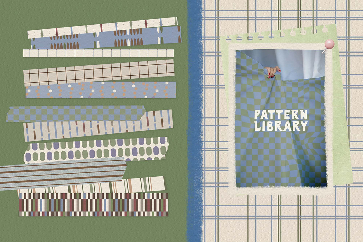 Pattern Library - Geometric Patterns, a Pattern Graphic by DigARTbyHavroshka (Photo 11 of 13)