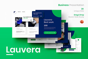Lauvera – Business PowerPoint Templa, a Presentation Template by Dens Creative Studio