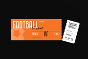 Football Match Ticket Template, a Stationery Template by DesignCrest (Thumbnail 6 of 8)