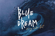 Blue Dream - Crazy Handwritten Font | Fonts ~ Creative Market