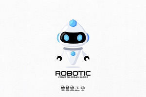 Robotic Logo Design, a Branding & Logo Template by kromastd22